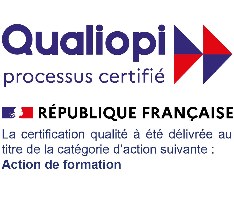 Forma So - Logotype certification Qualiopi catégorie Actions de formation